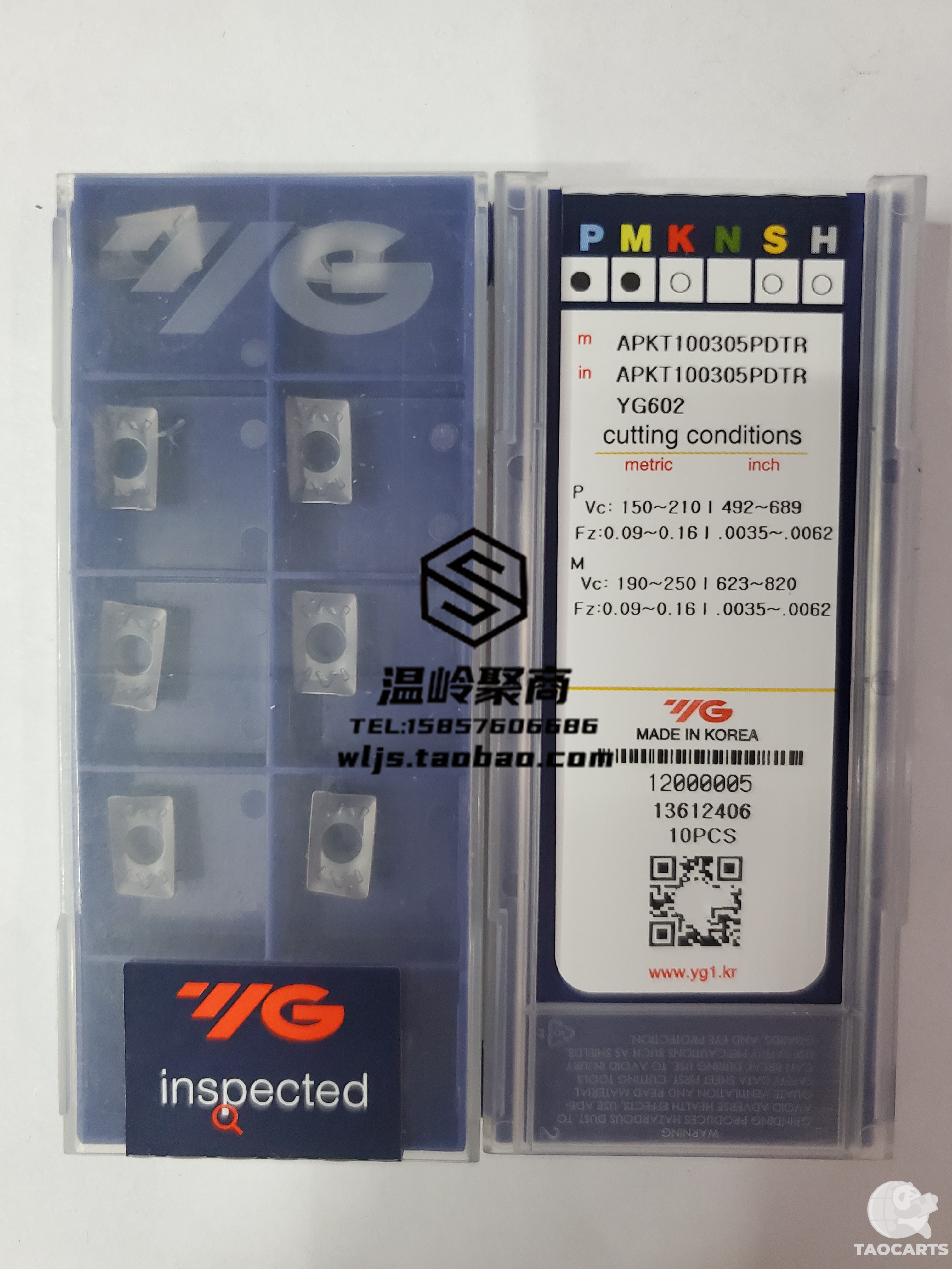 韩国YG刀片 APKT160408PDT...