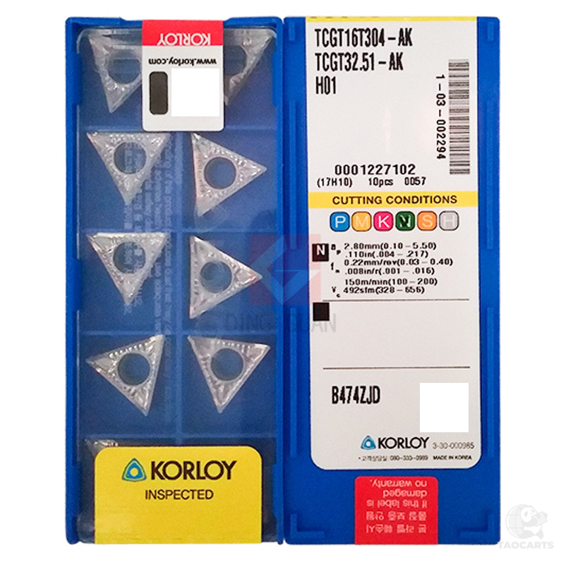 数控刀片TCGT16T304-AK H0...